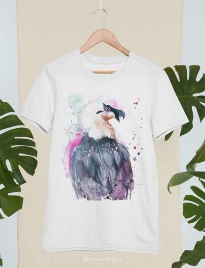 Bearded vulture art T-shirt