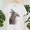 Changeable Hawk-eagle art T-shirt