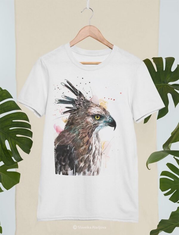 Changeable Hawk-eagle art T-shirt