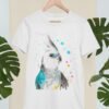 Cockatiel parrot art T-shirt