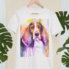 Basset art T-shirt