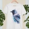 Jackdaw art T-shirt