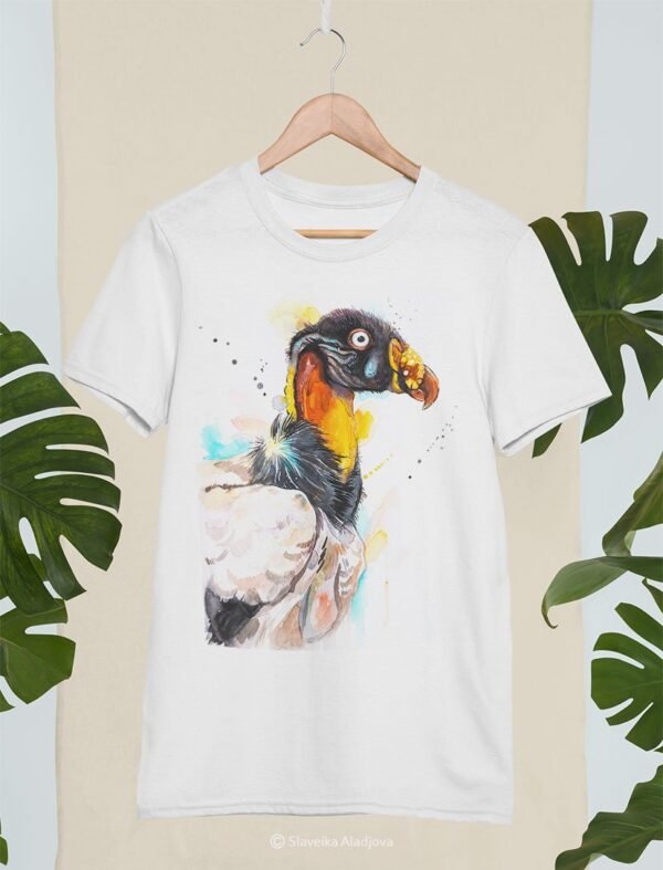 King vulture art T-shirt