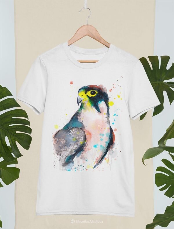 Lanner falcon art T-shirt
