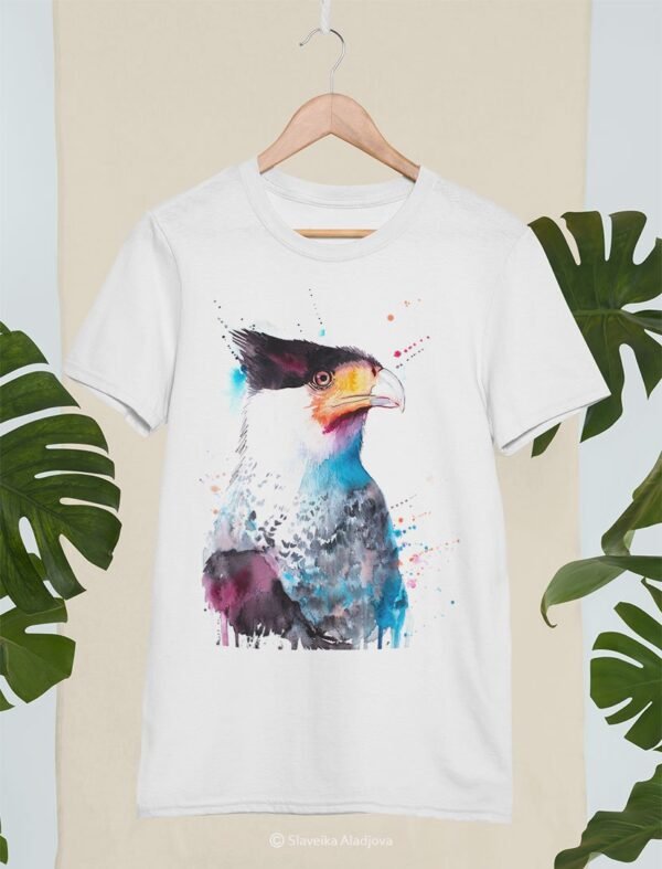 Northern Crested Caracara art T-shirt