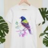 Painted-Bunting art T-shirt