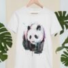 Panda art T-shirt