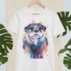 Otter art T-shirt