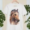 Thoroughbred Horse art T-shirt