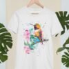 Rufous hummingbird art T-shirt