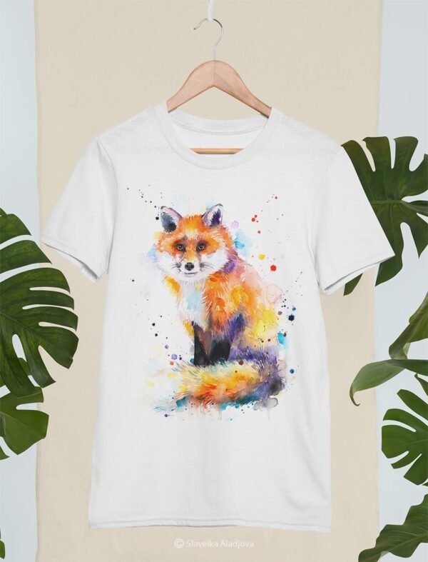 Fox art T-shirt