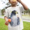Peregrine Falcon art T-shirt