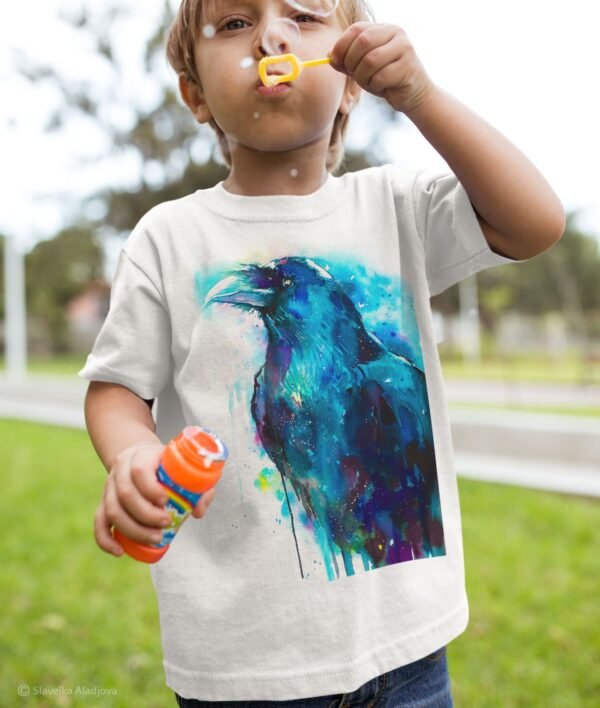 Raven art T-shirt