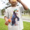 Royal penguin art T-shirt