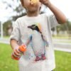 Yellow-eyed Penguin art T-shirt