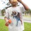 Mouflon girl art T-shirt