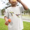Hummingbirds art T-shirt