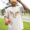 Barn owl art T-shirt