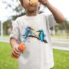 Common kingfisher art T-shirt
