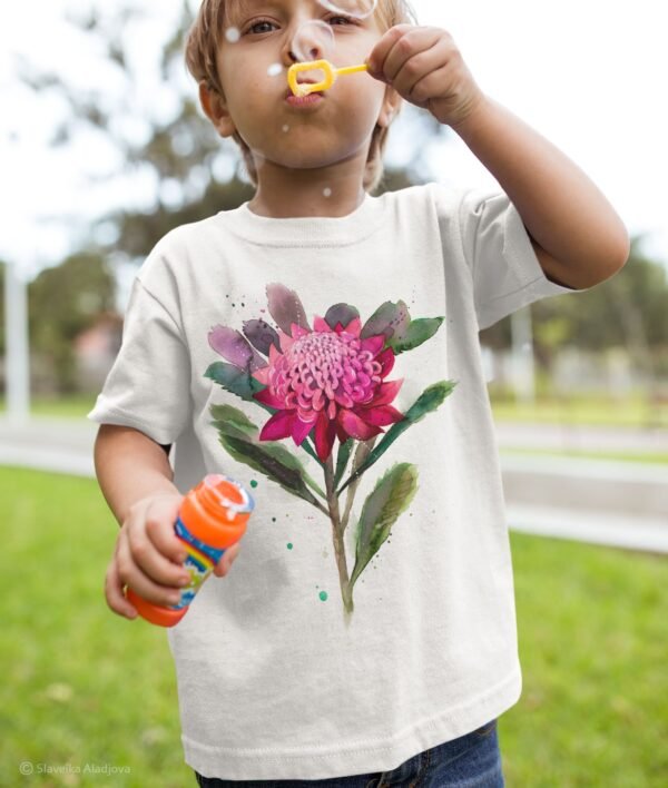 Waratah art T-shirt