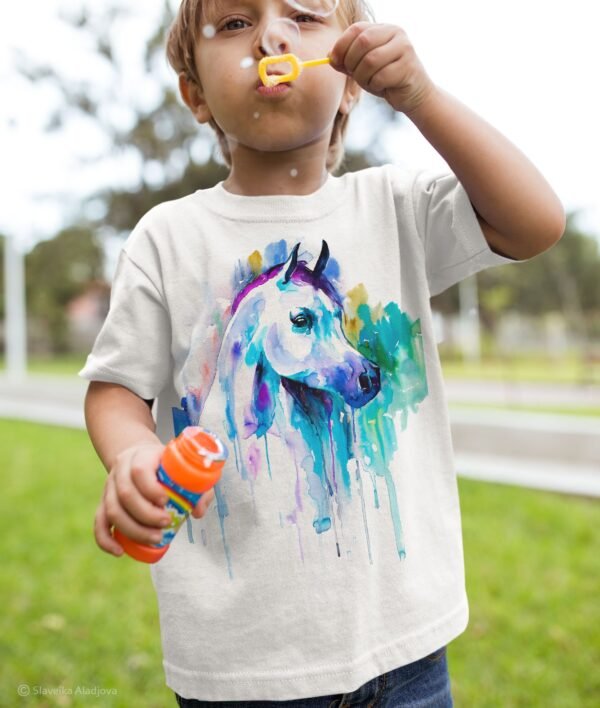 Arabian horse art T-shirt