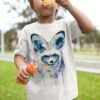 Bat-eared fox art T-shirt