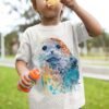 Harbor seal art T-shirt