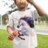Pink Unicorn art T-shirt