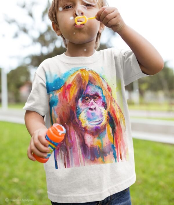 Orangutan art T-shirt