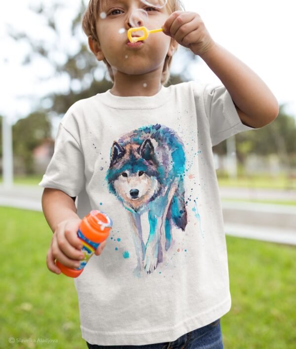 Wolf art T-shirt