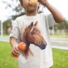 Suffolk Punch horse art T-shirt