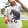 Friesian horse art T-shirt