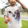 Cow art T-shirt