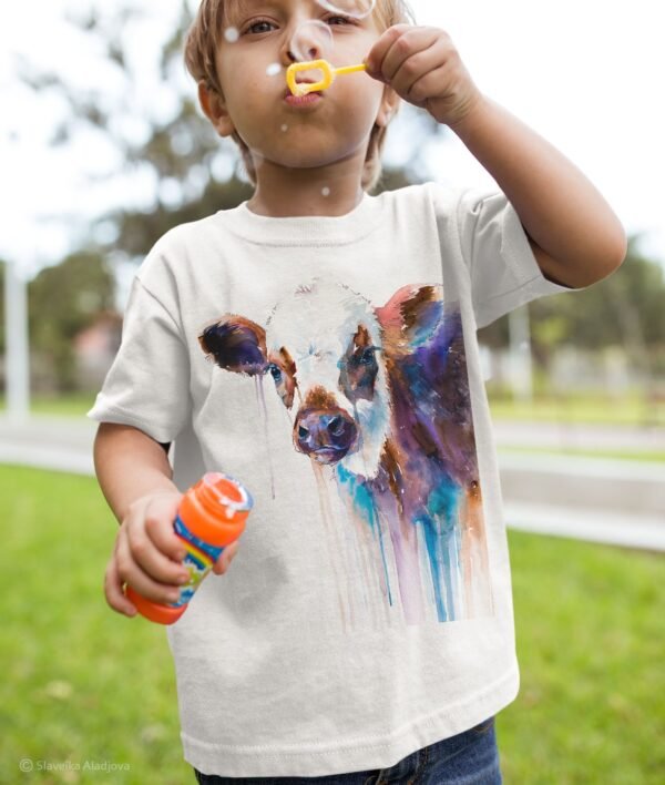 Cow art T-shirt