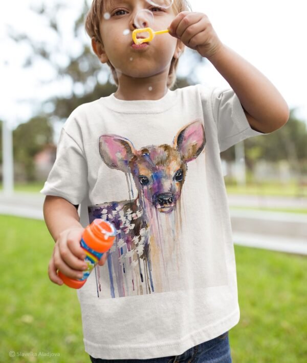 Baby deer art T-shirt Baby deer art T-shirt