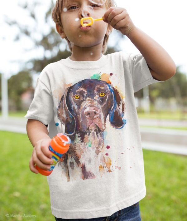 German Shorthaired art T-shirt