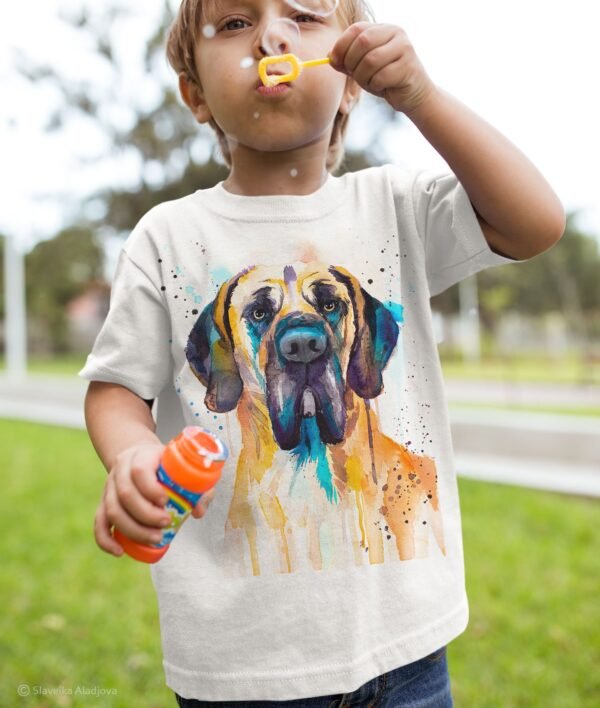 Fawn Great Dane art T-shirt
