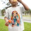 English Cocker Spaniel art T-shirt English Cocker Spaniel art T-shirt