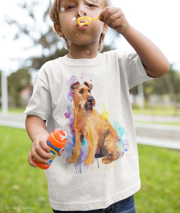 Irish Terrier art T-shirt