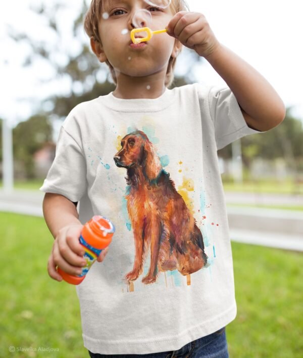 Irish Setter art T-shirt