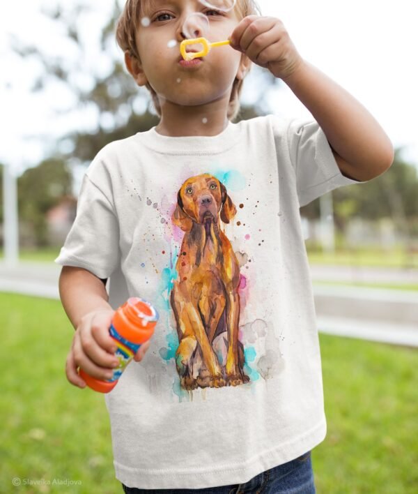 Vizsla Dog art T-shirt