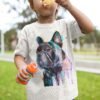 French Bulldog art T-shirt