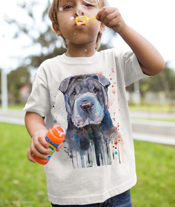 Shar Pei art T-shirt