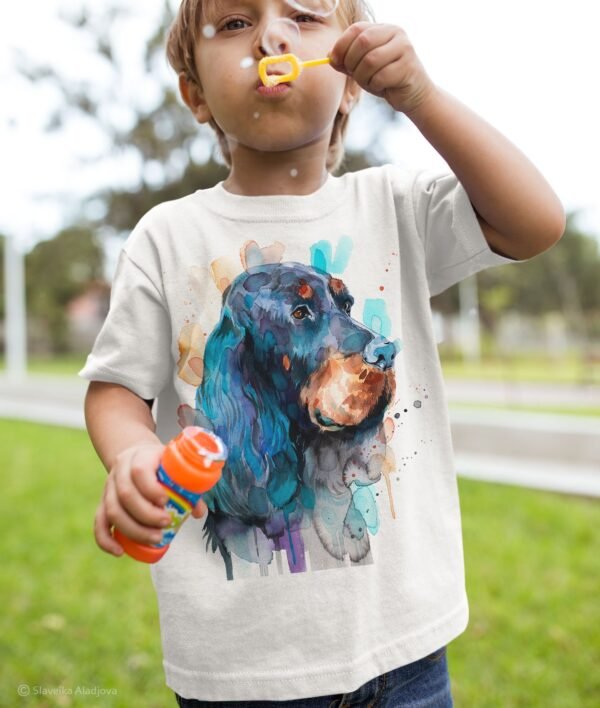 Gordon Setter art T-shirt