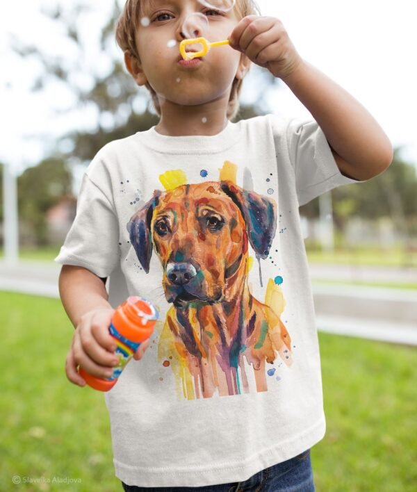 Rhodesian Ridgeback art T-shirt