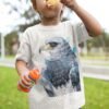 Black-chested buzzard-eagle art T-shirt