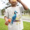 Blue Jay art T-shirt