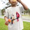 Cardinal Birds art T-shirt