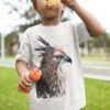 Changeable Hawk-eagle art T-shirt
