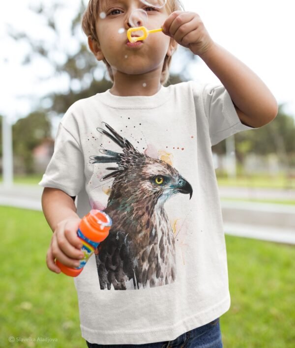 Changeable Hawk-eagle art T-shirt